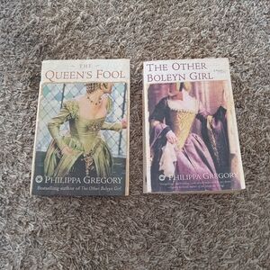 TWO Books The Other Boleyn Girl & The Queen's Fool by Philippa Gregory